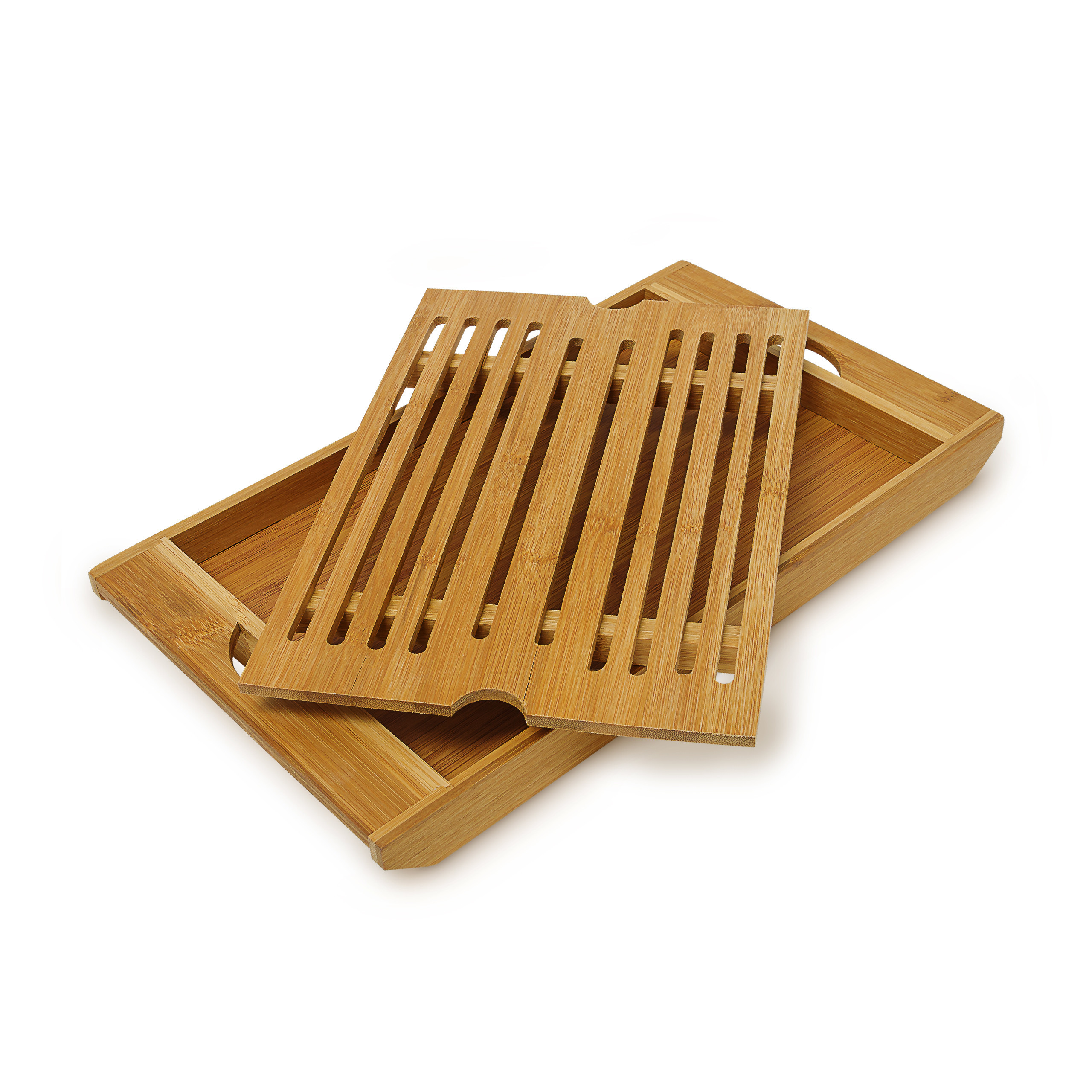 E-shop Schneidebrett in Natur - (B)37 x (H)3 x (T)21.5 cm