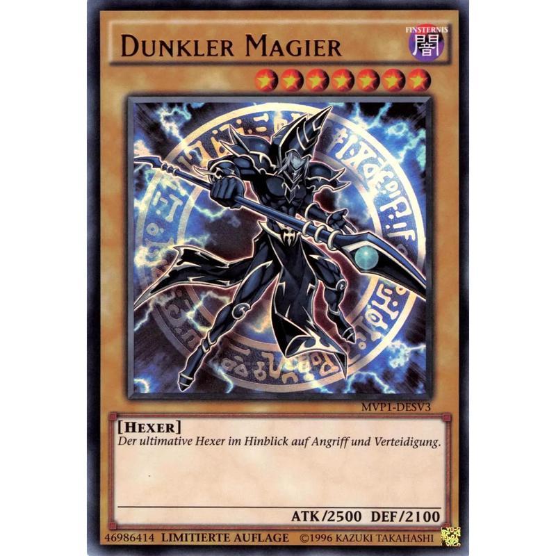 Dark Magician (v.4) - Ultra Rare - Mvp1-desv3 - German - Booster Fresh - Edition!
