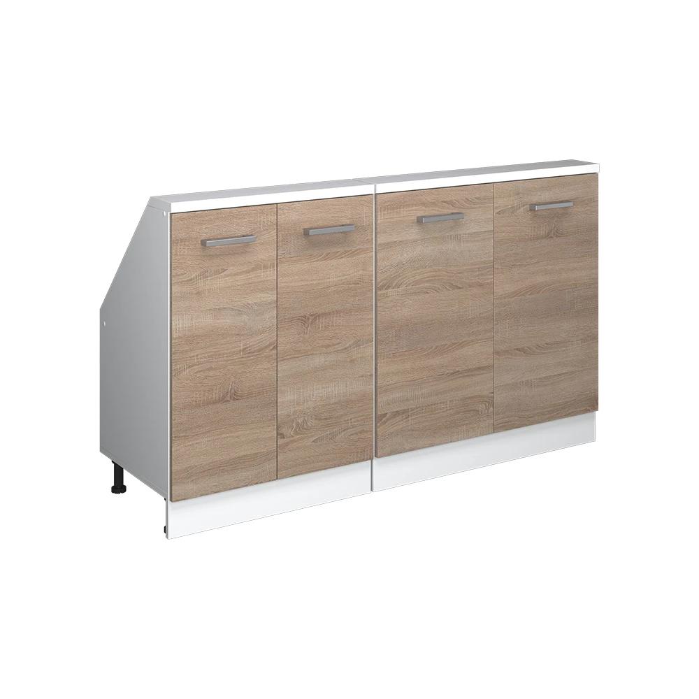 140 -piece Set Sloped Ceiling Kitchen Cabinet, Under-sloped Ceiling Cabinet, Sloped Ceiling Furniture, Sloped Ceiling Particle Board, 16 Mm
