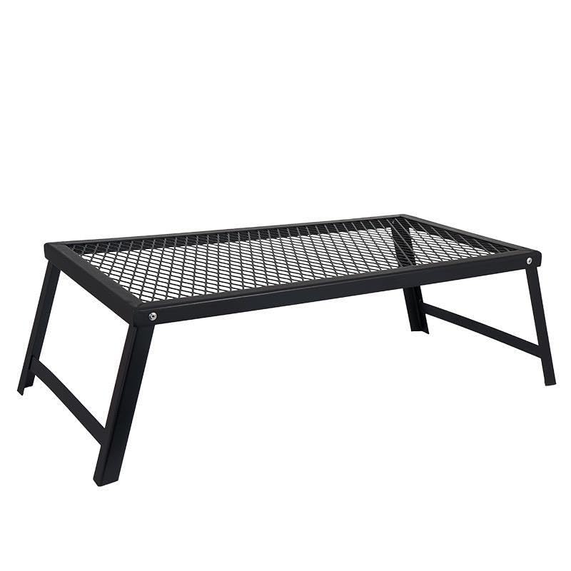 TEMU Portable Stainless Steel Family Charcoal Bbq – Folding Grill For Outdoor Cooking, Hiking, Picnics, Travel & Camping | Compact Storage Design