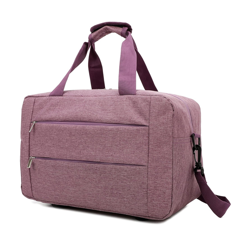 TEMU Bolso de cabina 40x20x25cm equipaje de para viaje - Negro/AzulMarino/Rosa////