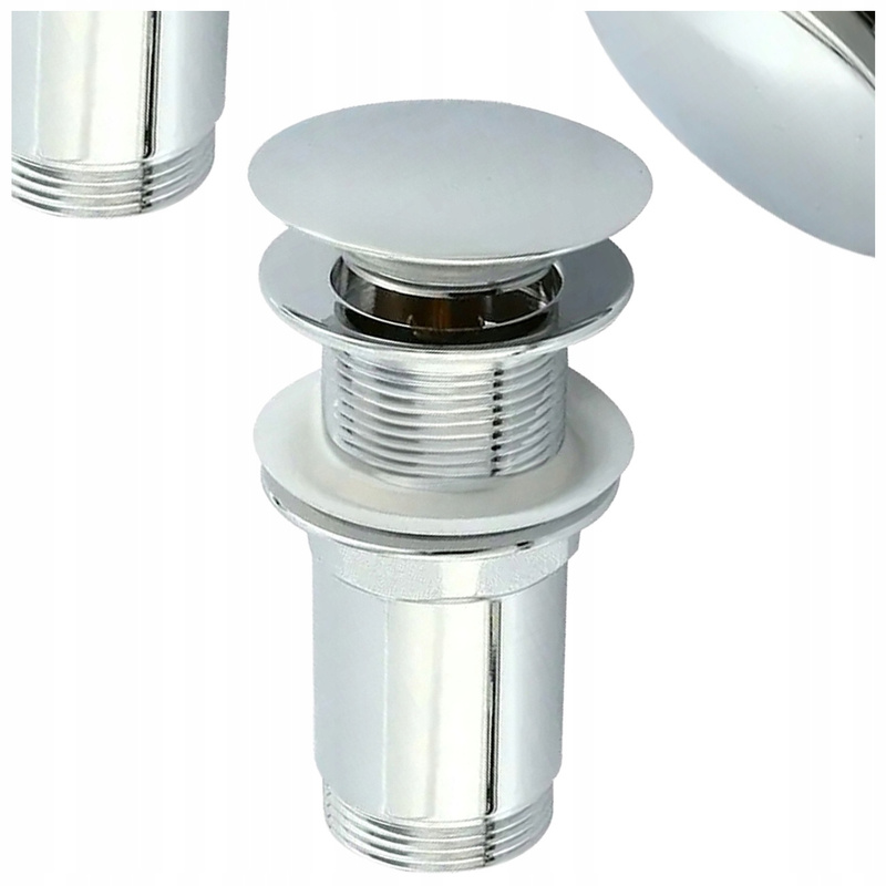 Image of Long, High, Chrome, Metal, Click- Washbasin Tap Without Overflow