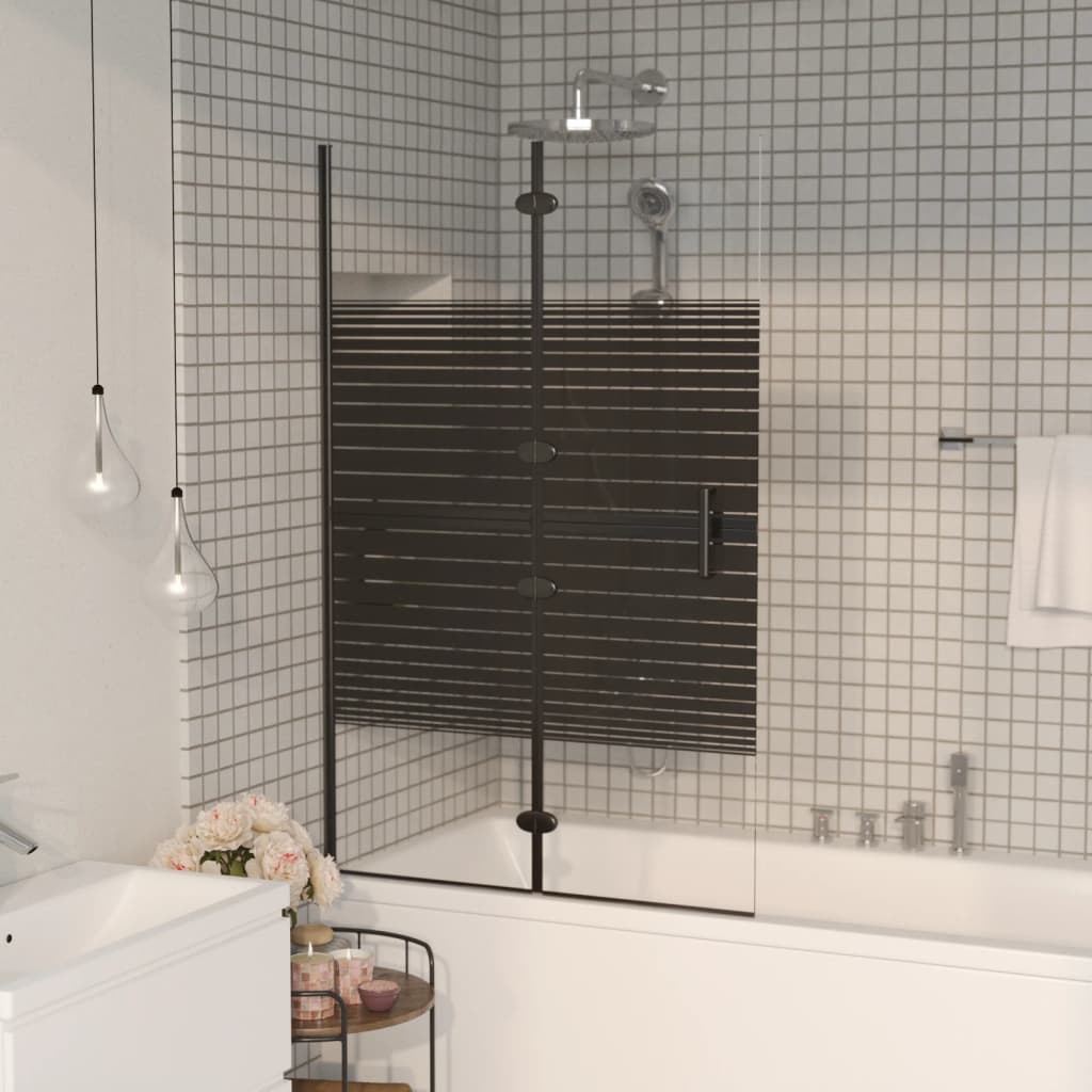 Vidaxl Foldable Shower Enclosure Esg Black Shower Partition Bathroom Multiple Options