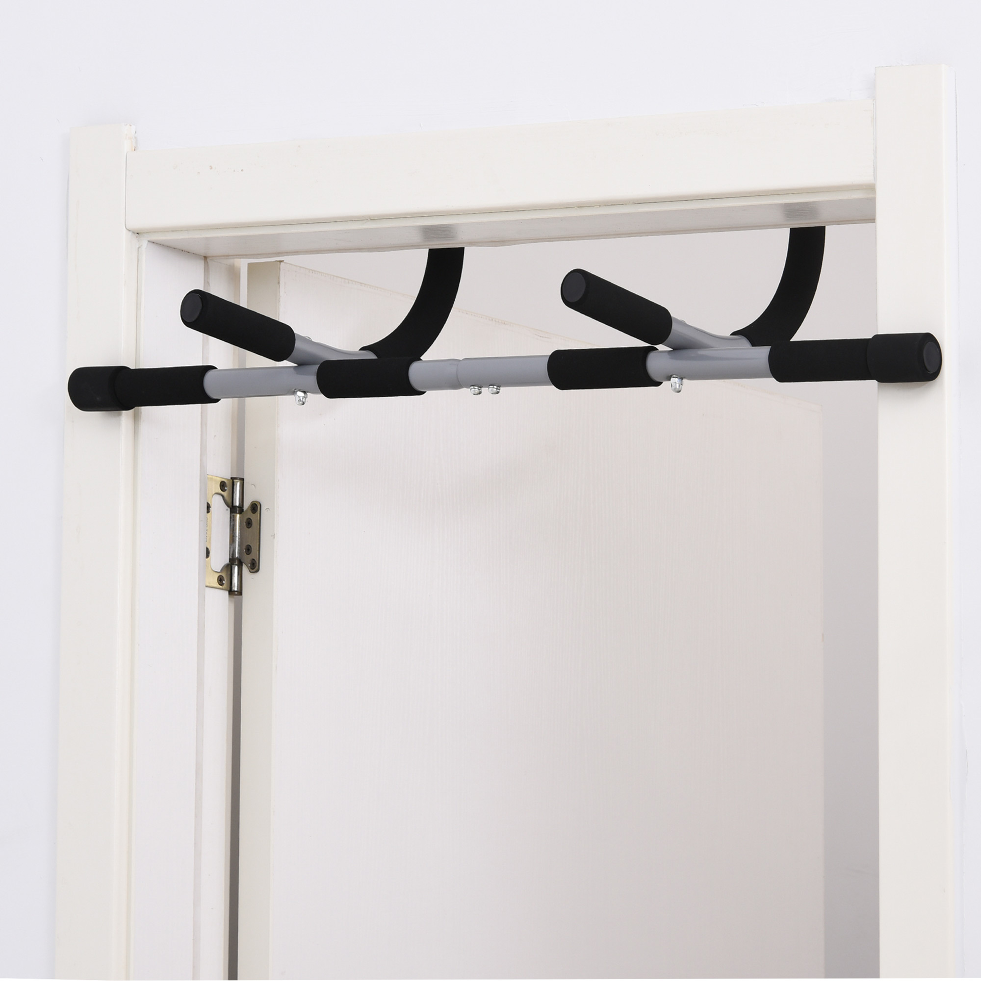 Image of Pull-up Bar Door Frame Without Screws, Pull-up Bar With Load Capacity Up To 110 Kg, Non-slip Grip, Door Pull-up Bar, Training Equipment For Home.