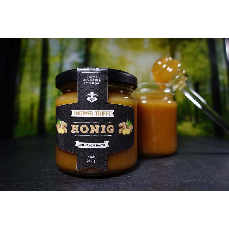 E-shop Ingwer mit Honig - würzig & leicht scharf | 250g