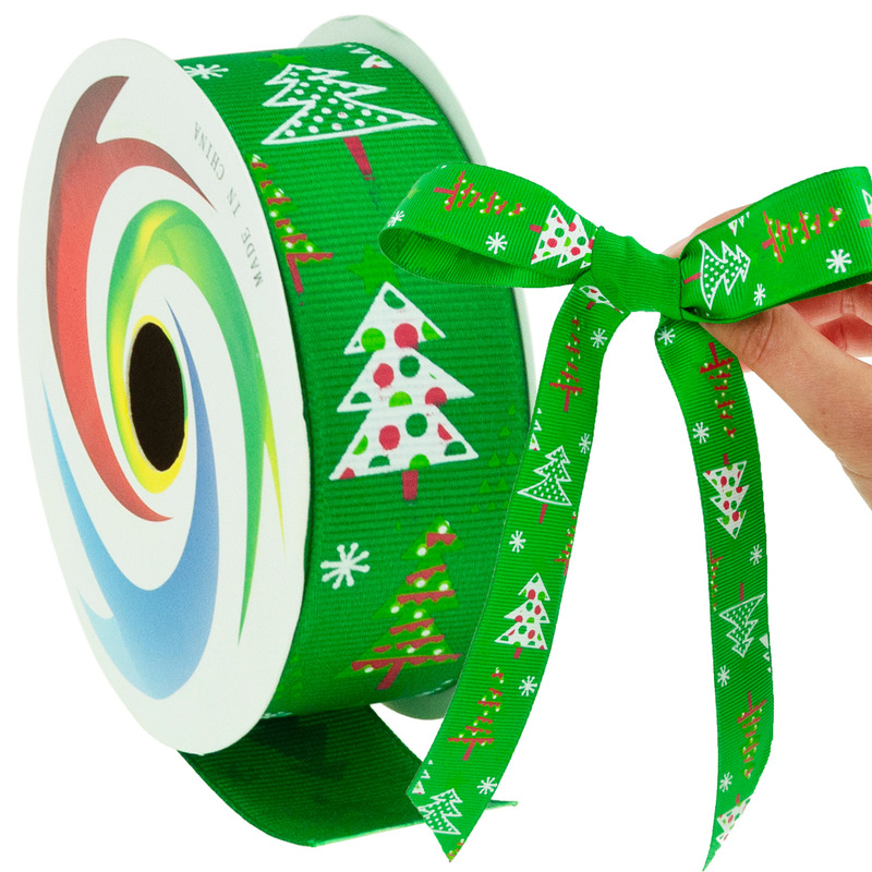 Image of Ribbon Tape Decoration Christmas Ornament For Gift Wreath 2.7m