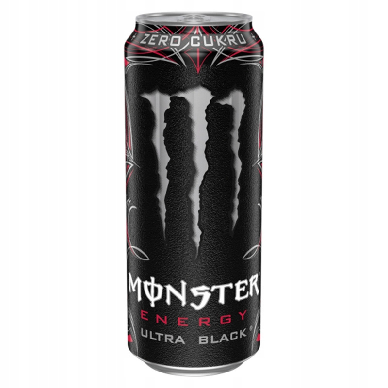 Monster Energy Ultra Black Sugar-free Energy Drink 500ml