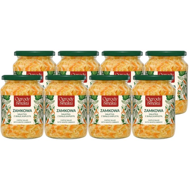 Image of Flavors Of The Garden Castle Salad From White Cabbage 670 G X 8 Pieces
