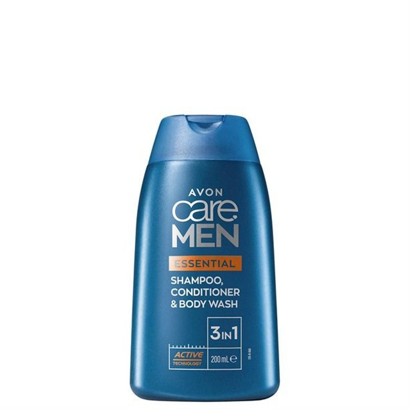 Avon Shampoo Conditioner Body Wash 3-in-1 Essential