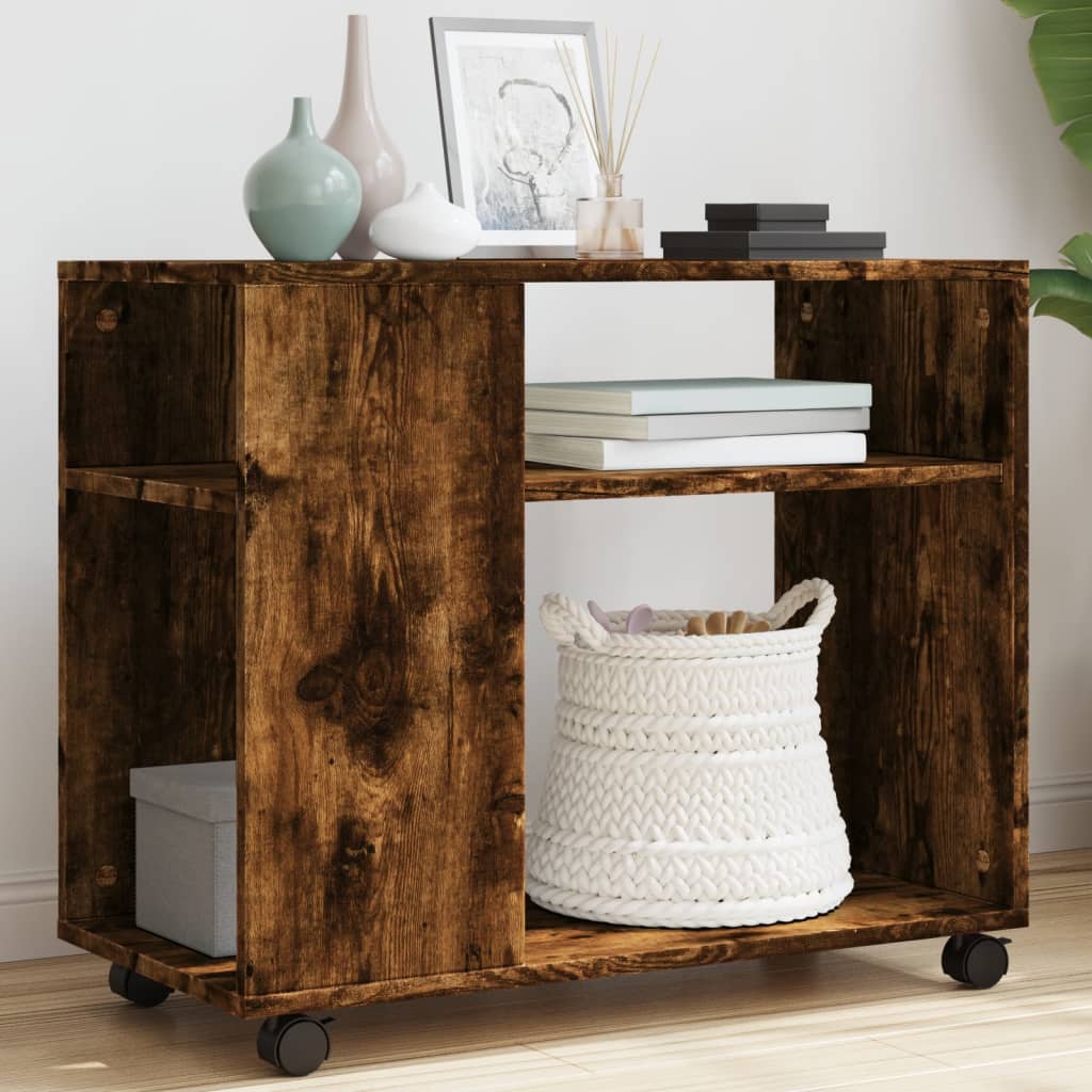 Vidaxl Side Table Coffee Table Sofa Table Living Room Table Table With Wheels
