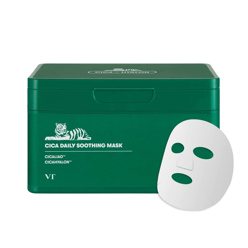 Vt Cosmetics Daily Soothing Mask 30pcs - Soothing Moisturizing Mask With - Daily Sheet Mask For