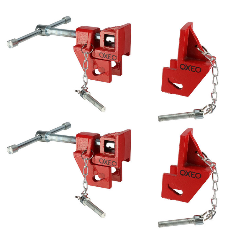 TEMU Têtes de serre joint dormant X2 - En fonte - pour bois 27mm - Système auto serrant - à la longueur souhaitée