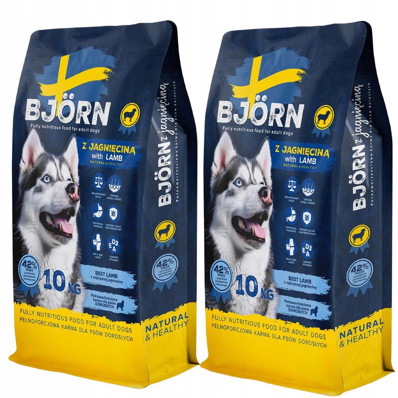 TEMU Dry For Dogs From Lamb With Vitamins, Gmo-free, 42% Meat, , 20 Kg