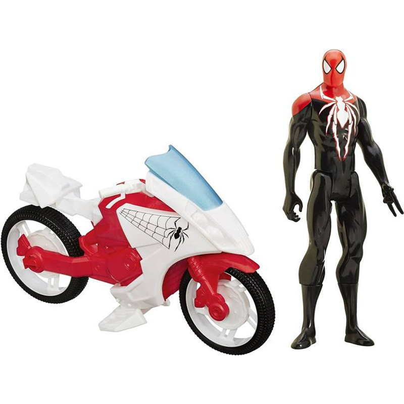 Image of Large Spiderman Figure Set 30cm + Hasbro B3209 Motor From