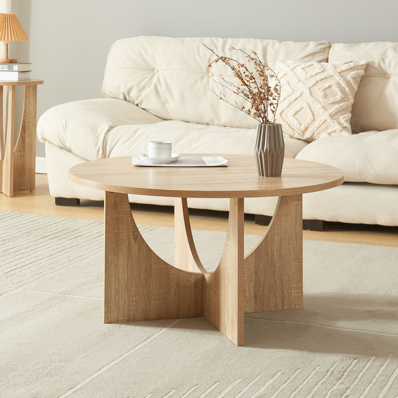 Rindal Coffee Table 80x41.5 Cm Oak Finish