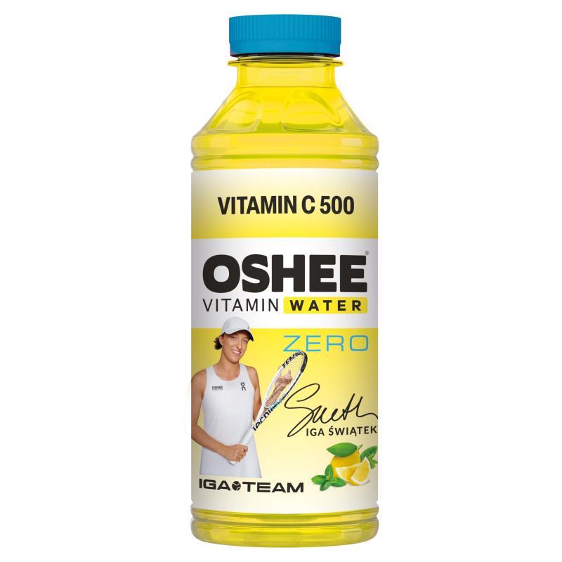 Oshee Vitamin Water 0 Non-carbonated Drink Lemon-mint Flavor 555 Ml