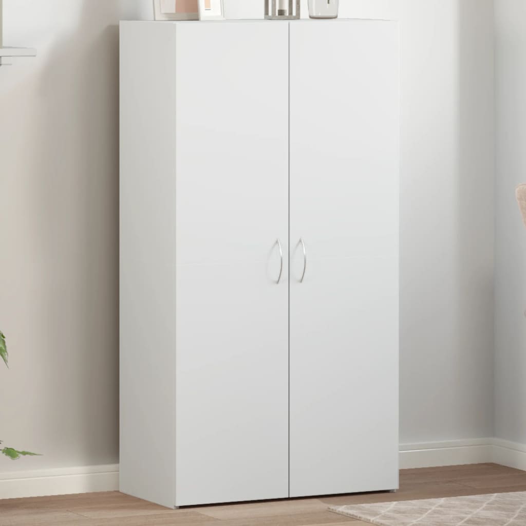 Image of Vidaxl Office Cabinet Filing Cabinet Multipurpose Cabinet Storage Cabinet Wood Material