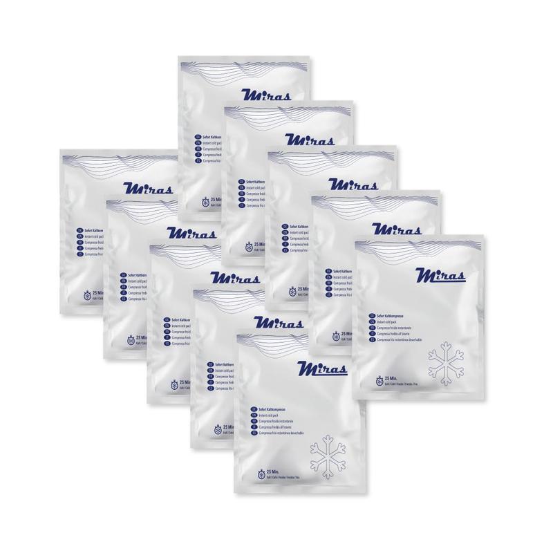 Image of Instant Cold Compress – Disposable Cooling Pad For Fast Pain Relief From Bruises, Sports Injuries, Insect Bites & Emergencies | Perfect For , Kids & Outdoor Use