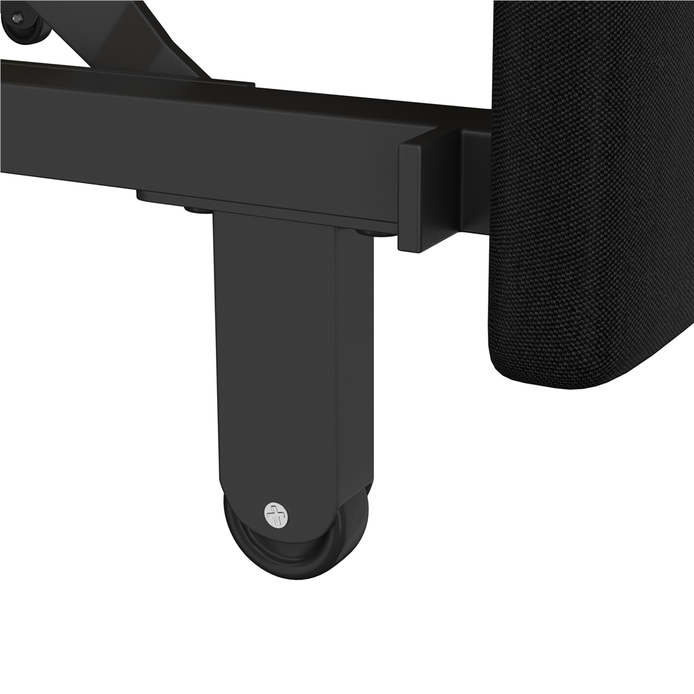 sofá cama plegable con sillón extensible y posición de cama tapizado, soporta   136 kg Detalles del producto 5