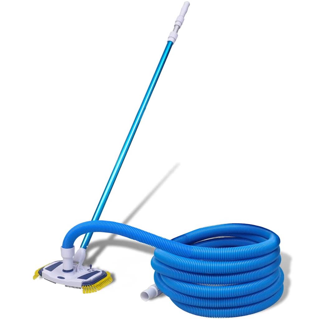 Image of Pool Set With Telescopic Pole, Pool Vacuum, And Hose