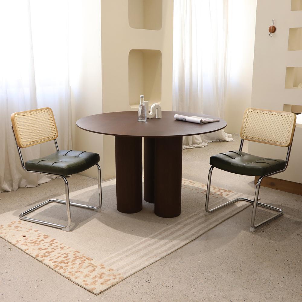 Set Of 2 Dining Chairs, Faux Leather Chairs With Chrome Legs, Mid-century Design Dining Chairs, Living Room Chairs, Kitchen Chairs, Modern Accent Chairs