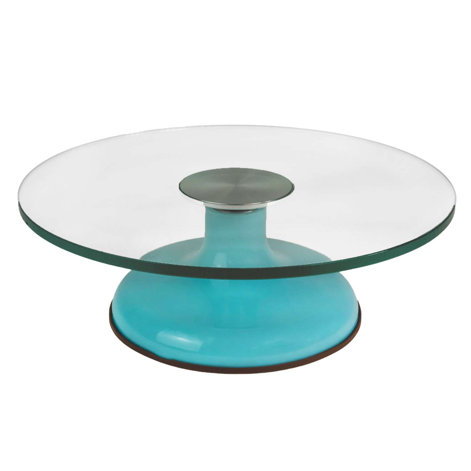 Image of Rotating Cake Stand With Non-slip Base 30 X 10 Cm Plate For Cakes, Pastries, Round Serving Plate For Baked Goods