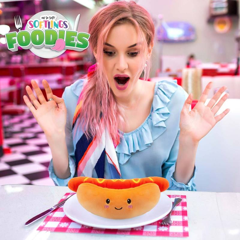 Toy Food Themed Cute Plush Cuddly Soft Fluffy Stuffed Toy