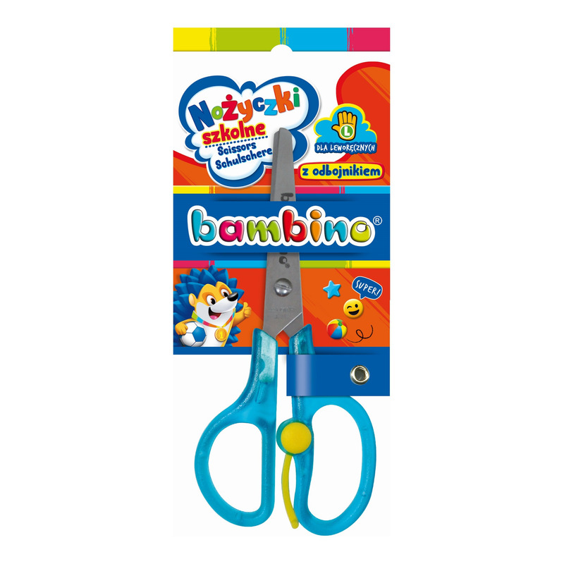 Scissors With Stop For Left-handers From Bambino