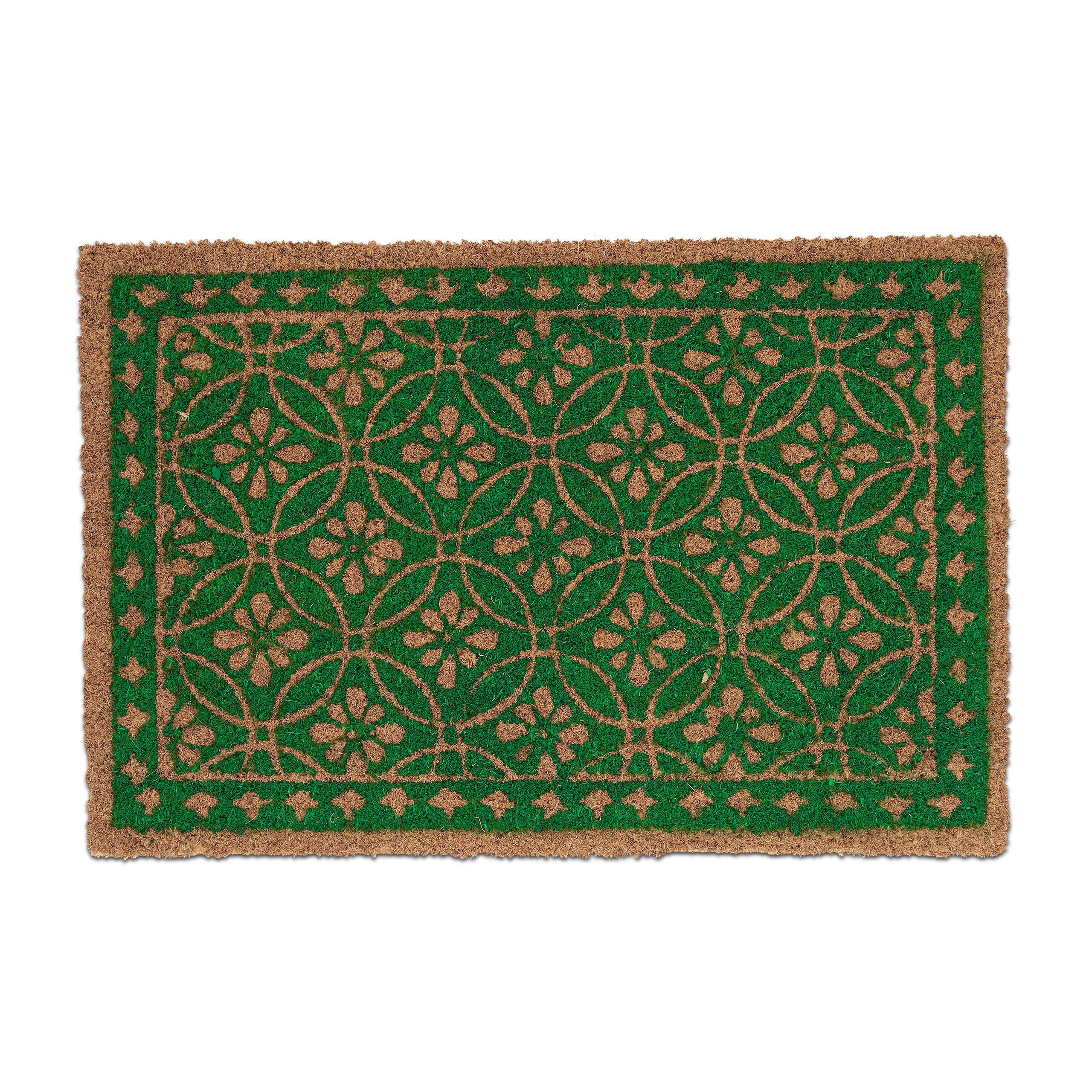 Patterned Doormat In Multicolor - (w)60 X (h)40 Cm