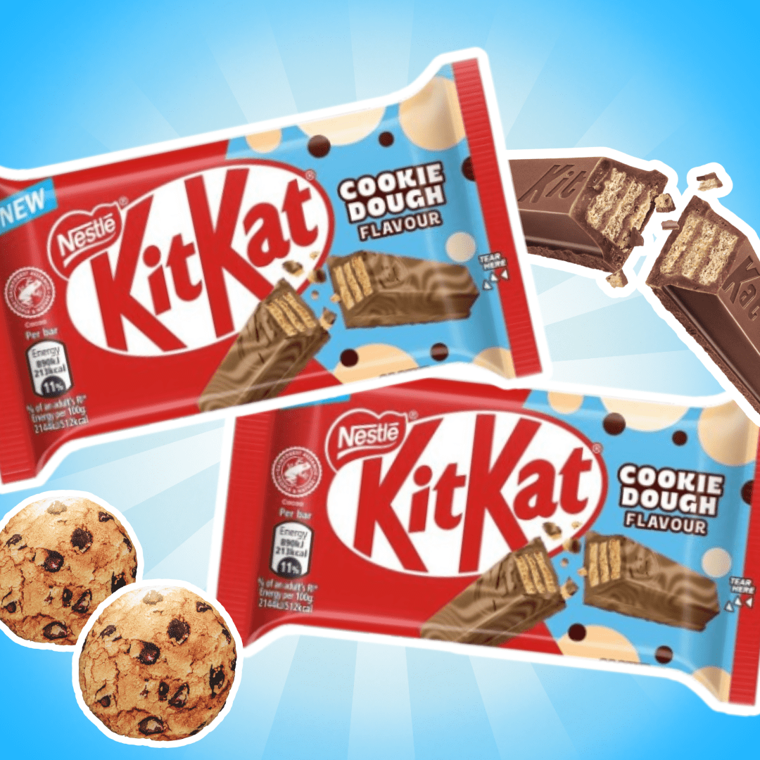 Image of 2× Kitkat Cookie Dough Chocolate Bar | 2 × 41.5 G