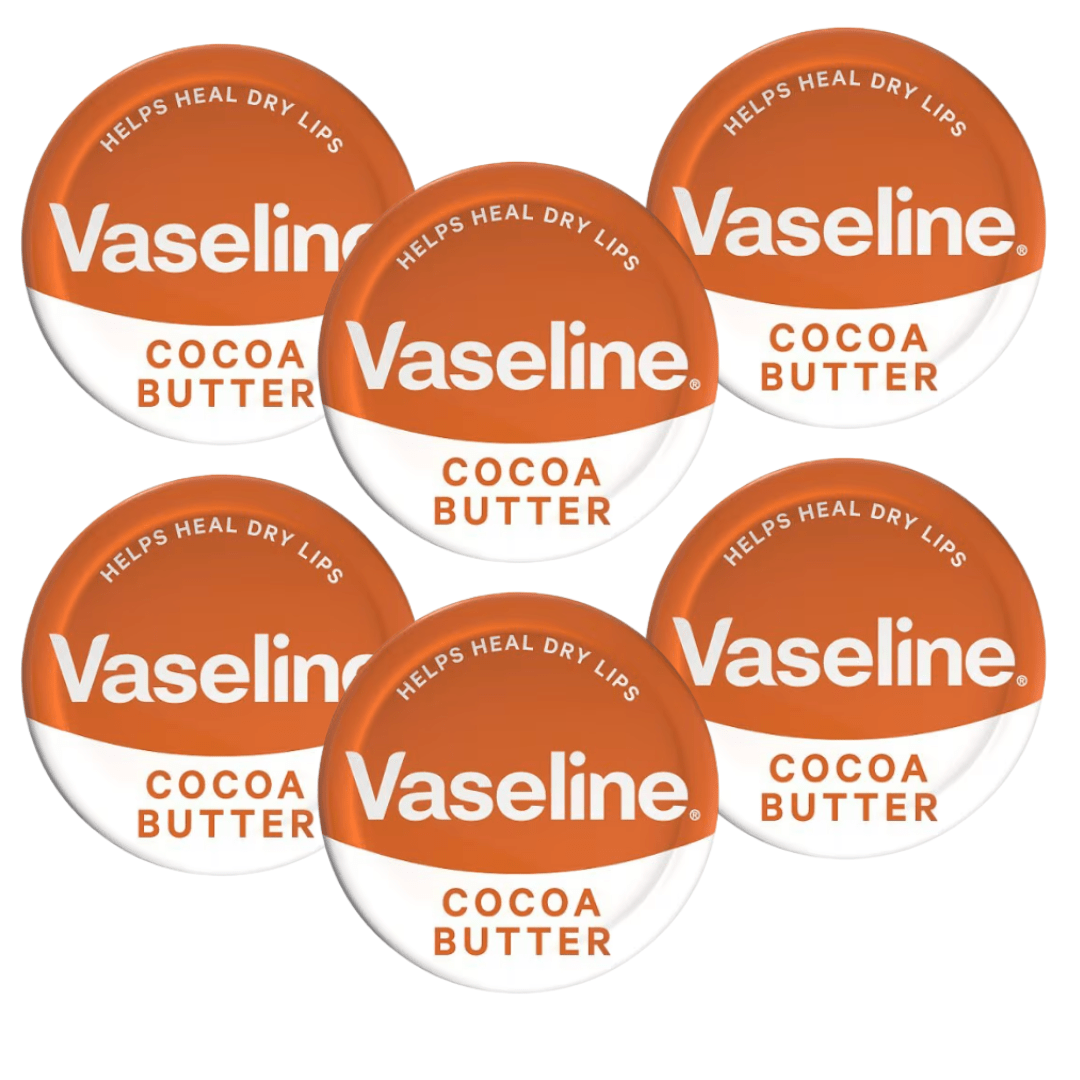 TEMU Vaseline Tin 20g - Pack Of 6