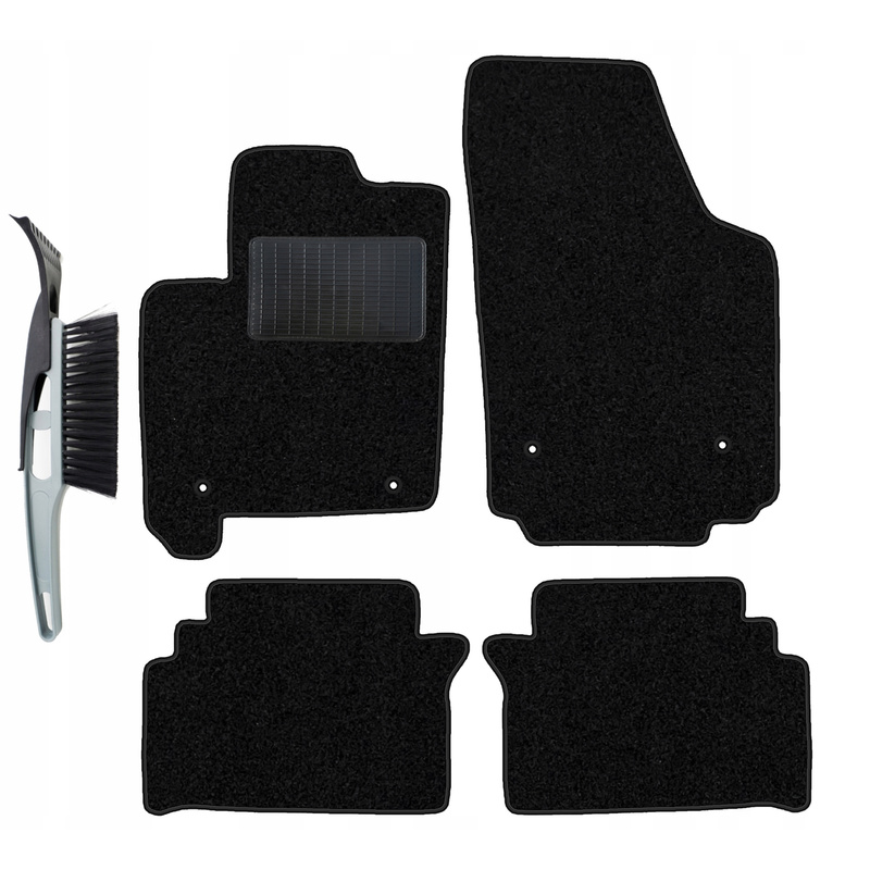 Image of Velour Floor Mats Complete Set Fitting I A 2003-2010