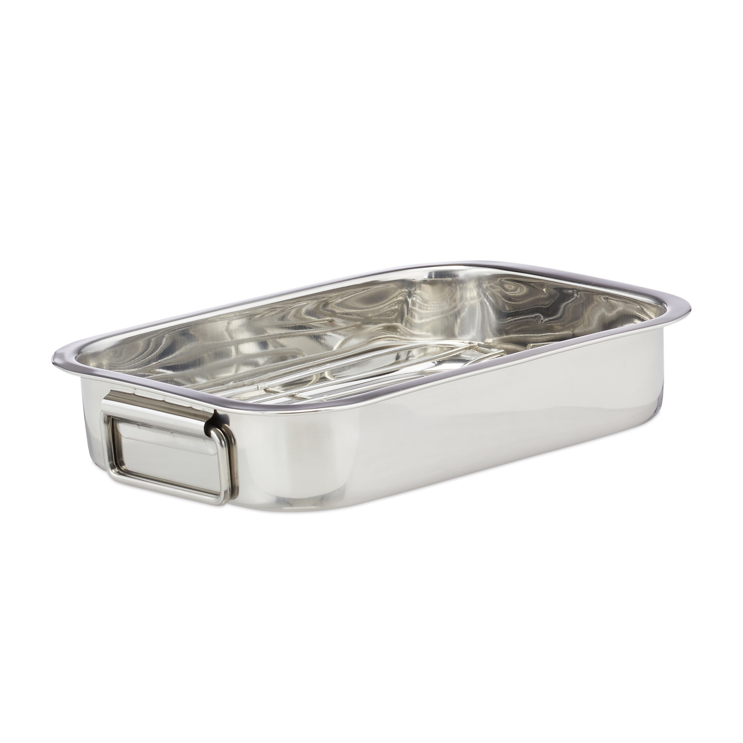 Silver Roasters - (w)28 X (h)5.5 X (d)20 Cm