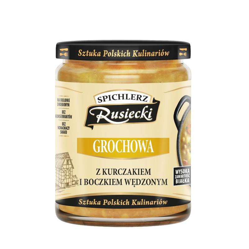 Image of Spichlerz Pea Soup With Chicken And Smoked Bacon 470 G