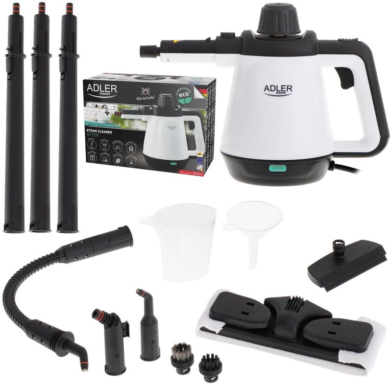 TEMU Dampfreiniger mit 13-teiligem Düsenset, 3, Druck, 120°C Temperatur, 2000 Watt Leistung, entfernt Flecken, Schmutz und Fett ohne Chemie,