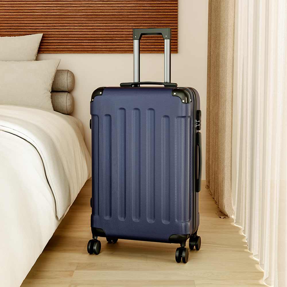 TEMU 20 Inch Carry On Luggage, Travel Suitcase With Telescopic Handle, Smooth Rolling Wheels Luggage For Weekend & International Travel, Luggage For