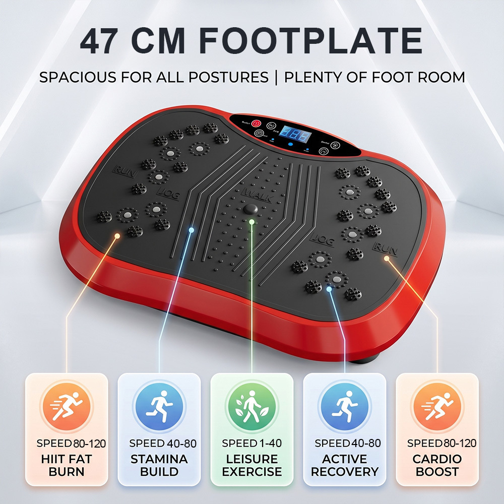 Whole Body Vibration Plate Exercise Machine, Full Body Trainer