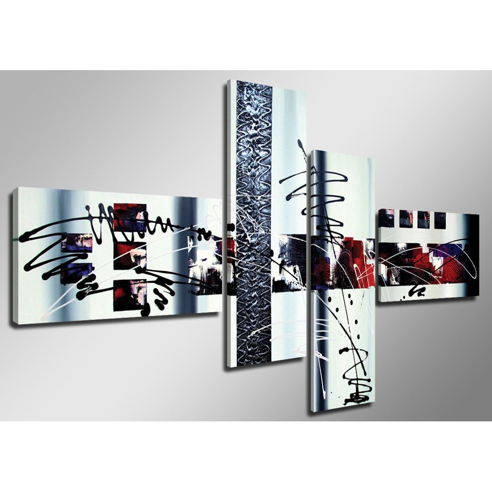 Image of Framed 160 X 75 Cm Abstract Art – Modern Canvas Art Print | Wall Art For Living Room & Lounge | Elegant Canvas Painting – Item No. 6513