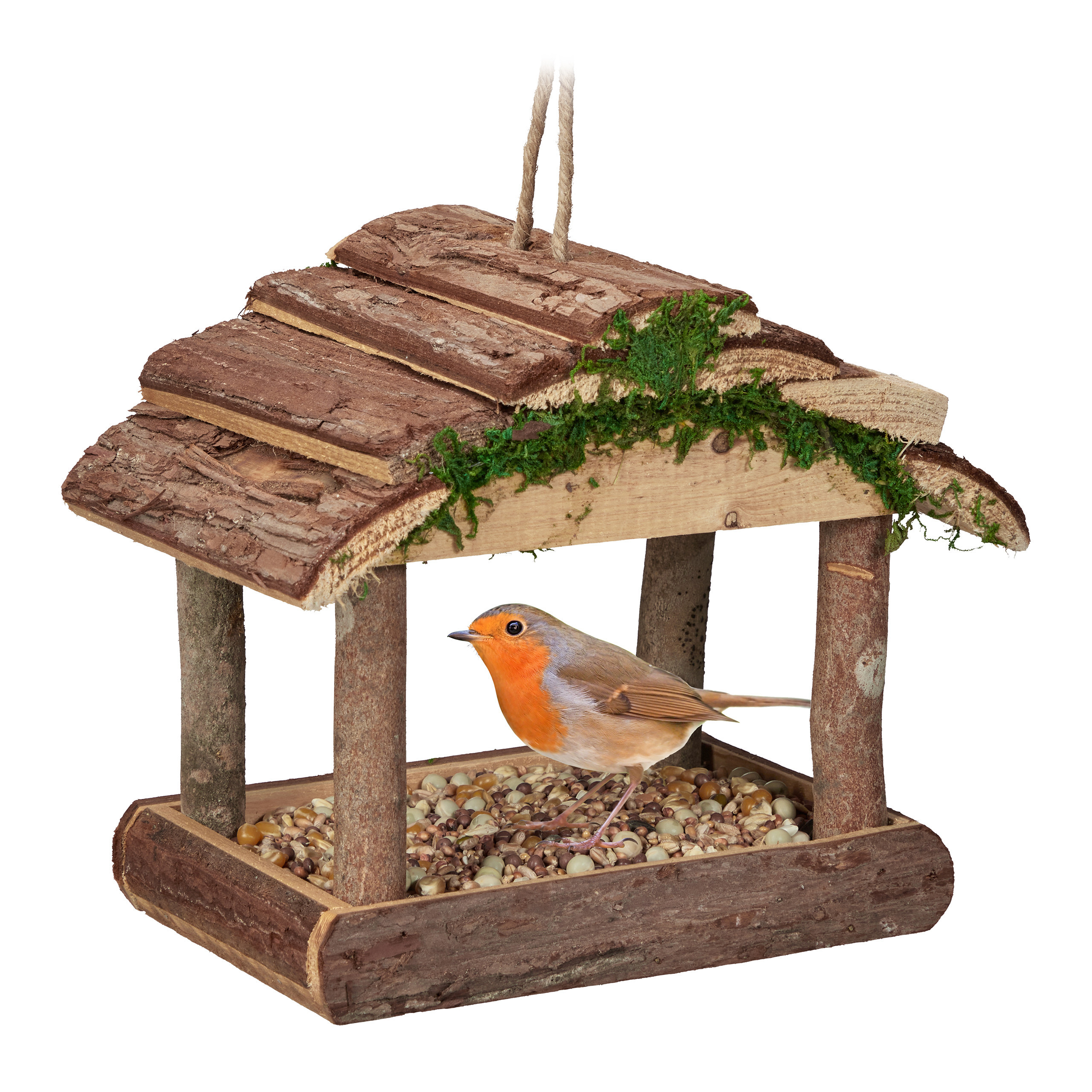 TEMU Natural Bird Feeder House