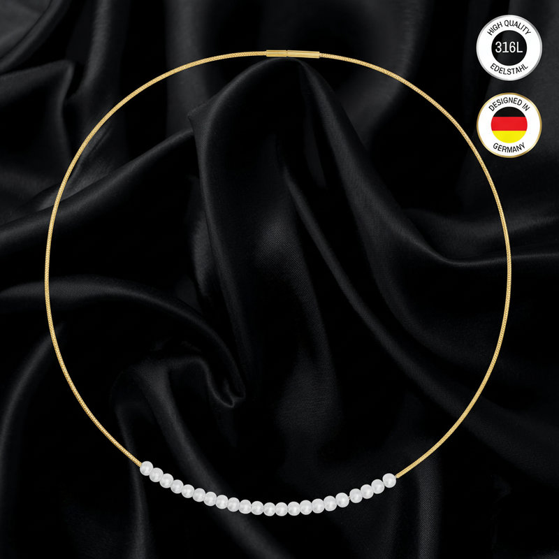 Golden Necklace For Ladies