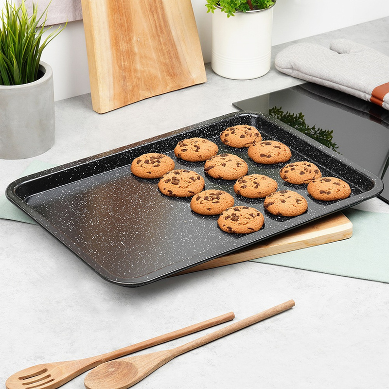 TEMU Granite Baking Sheet 46.5x32.5x2.5 Cm