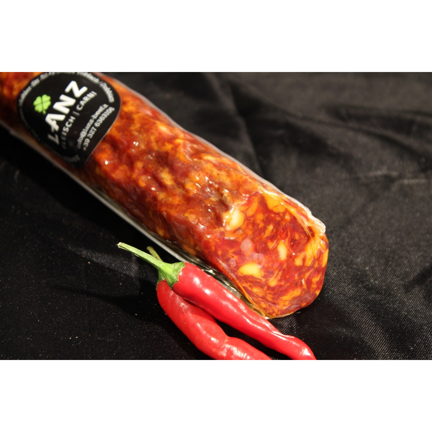 Spicy Salami, Approx. 190g - Hackerhof - Lanz Bernhard