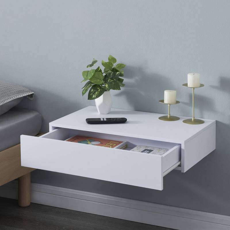 Wall Shelf Kärsämäki With Drawer
