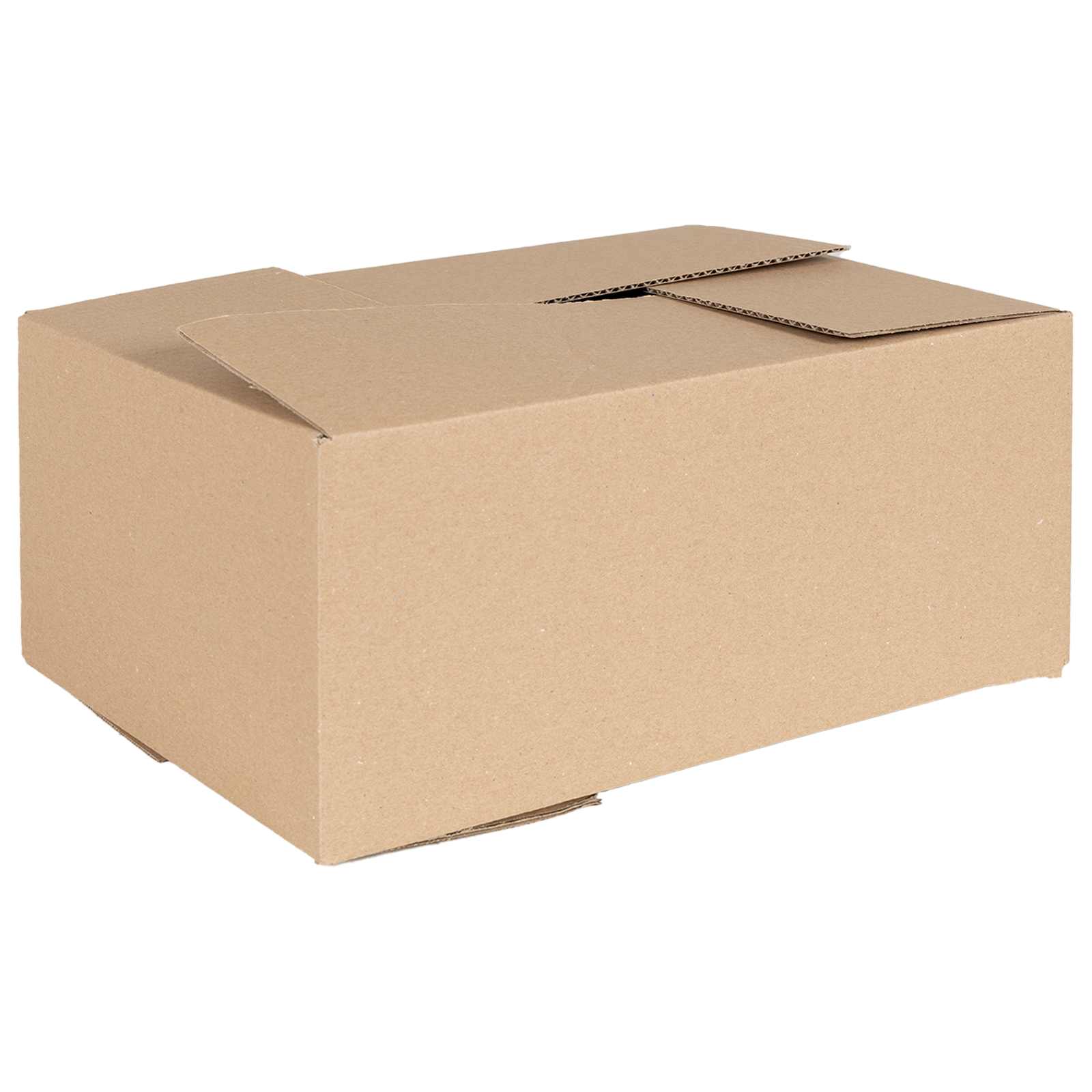 Folding Storage Box, 50-pack, Natural, 35 X 24 X 15 Cm, Cardboard, Efficient Storage, Modern Organizer, Durable, Foldable, Lightweight, Compact