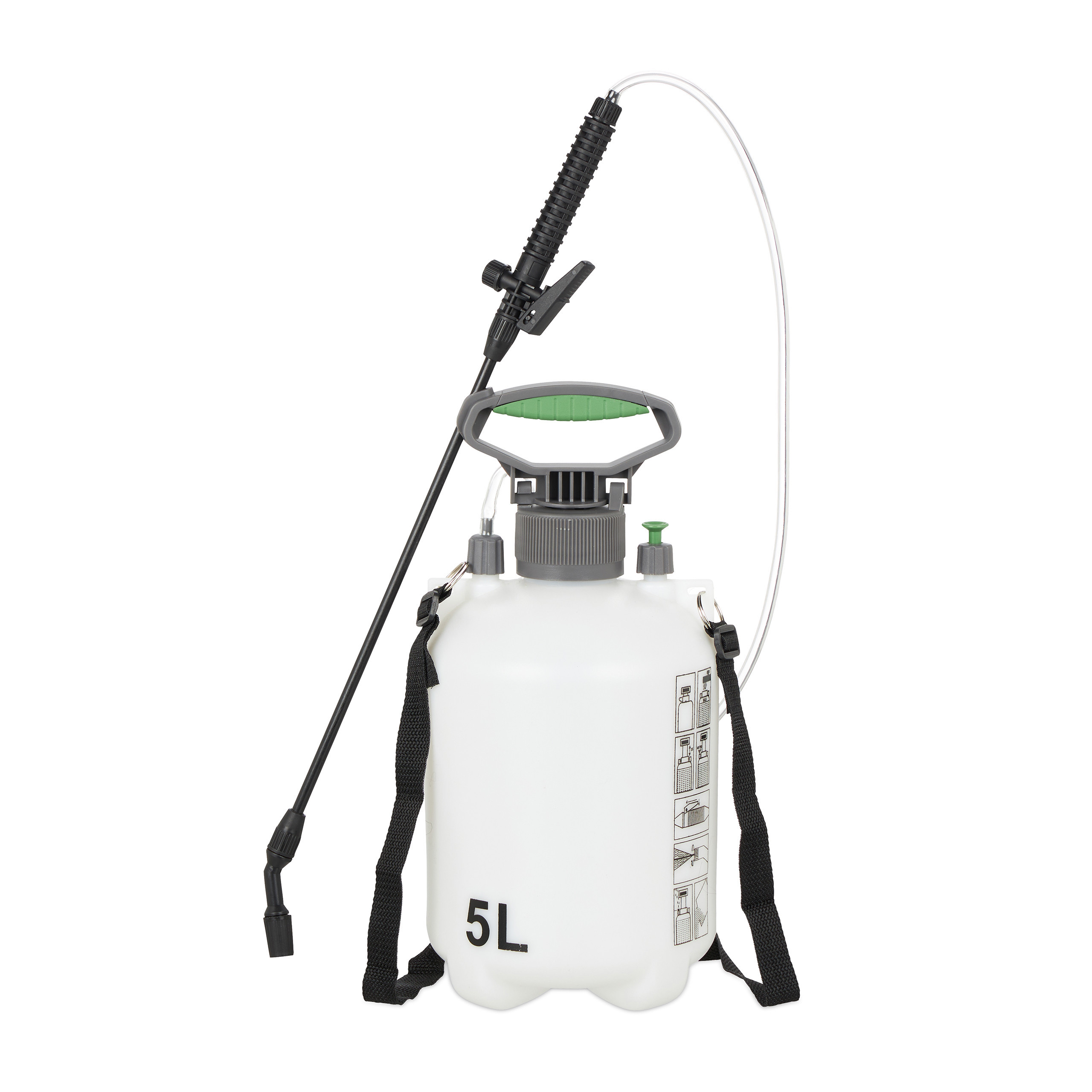 Spray Gun In White - 5 L