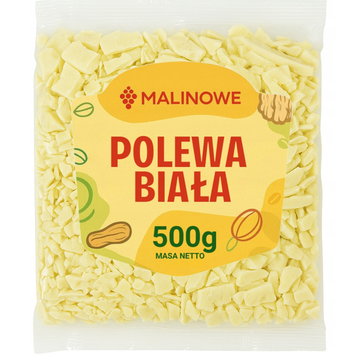 Image of White Decorative Natural Perfect 500g Polish Varnish