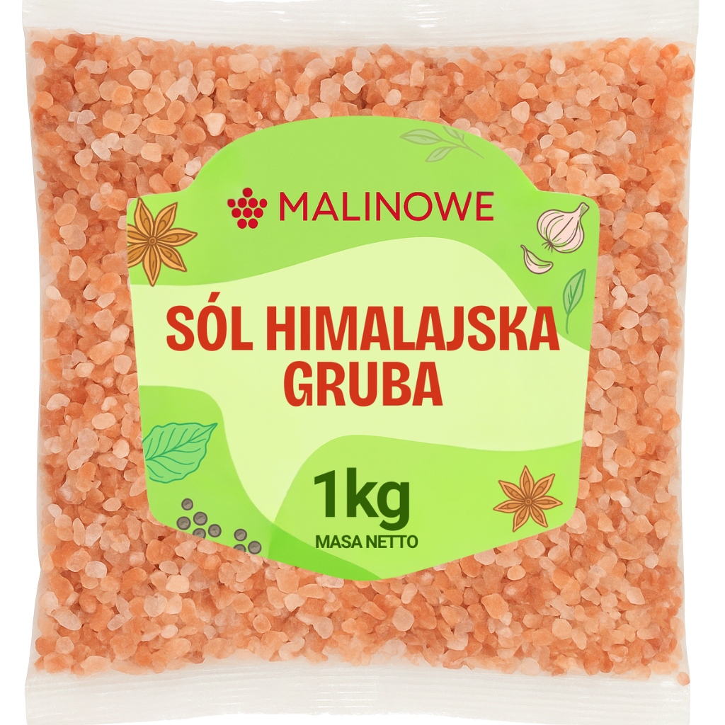 Himalayan Rock Salt 1kg Pink Coaregrained Natural Premium