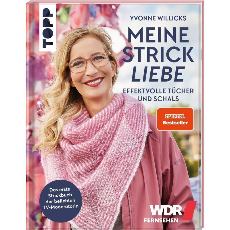 Image of My Knitting Love Effective Scarves And Shawls - Book - The First Knitting Book Of The Popular Tv Presenter - Yvonne Willicks - 112 Pages - German - 2021 - Frechverlag Gmbh - Ean 9783772448553