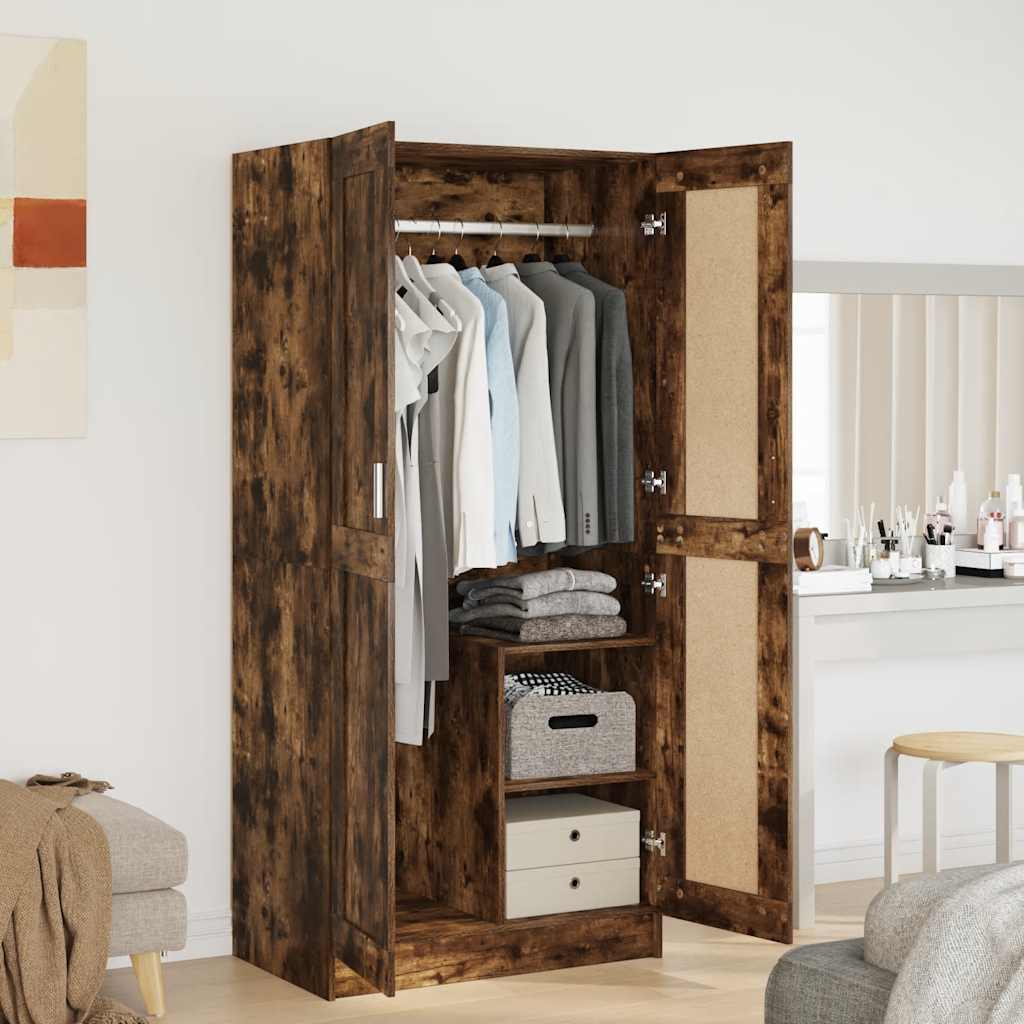 Image of Vidaxl Wooden Wardrobe Closet Cabinet Multiple Options