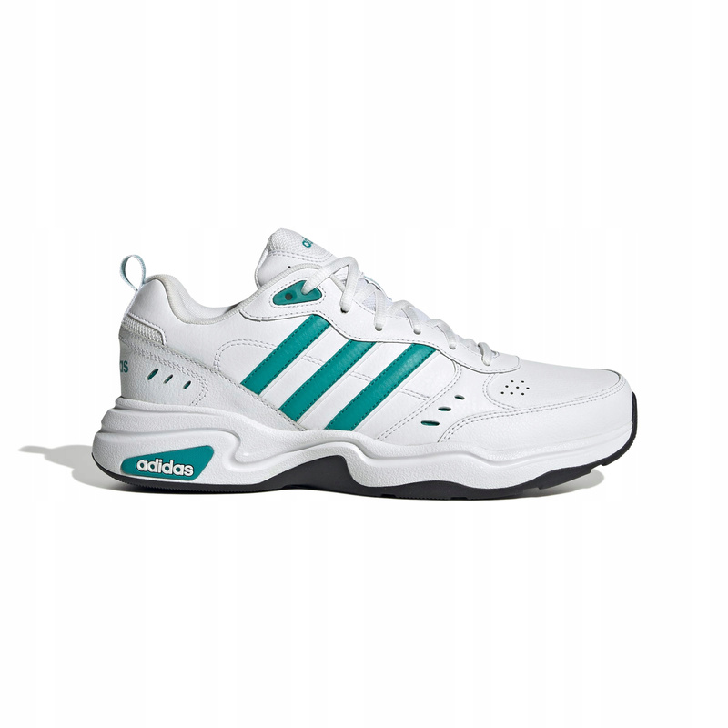 Image of Js2672 Men's Everyday Sports Sneakers, White Leather